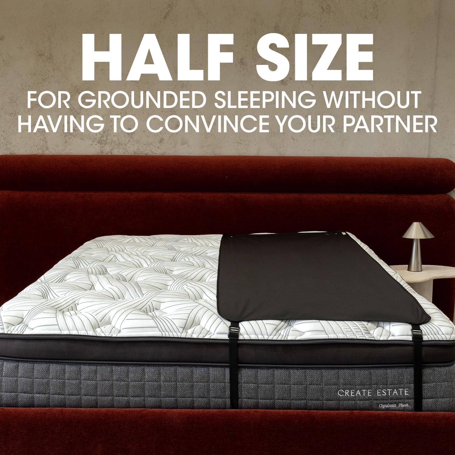 grounding-half-size-mattress-cover-earthing-mat-with-cord