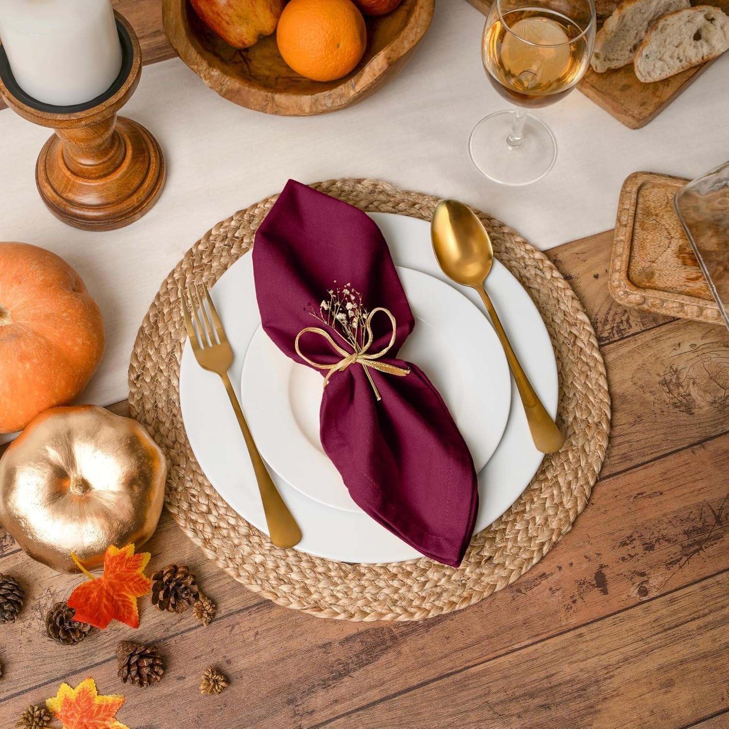solid-cloth-napkins-set-of-6-burgundy-100-cotton-dinner-napkins-18x18-inches-soft-reusable-absorbent-washable-linen-ideal-for-wedding-events-farmhouse-parties-hotel-everyday-use
