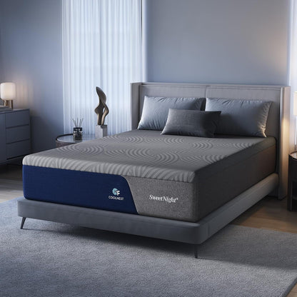 Coolnest 14 Inch King Size Mattress,Cooling Memory Foam Mattress | Cool Night Sleep, 5-Zone Ergo Support for Pressure Relief, Enhanced Breathability, Medium Feel, Certipur-Us Certified11