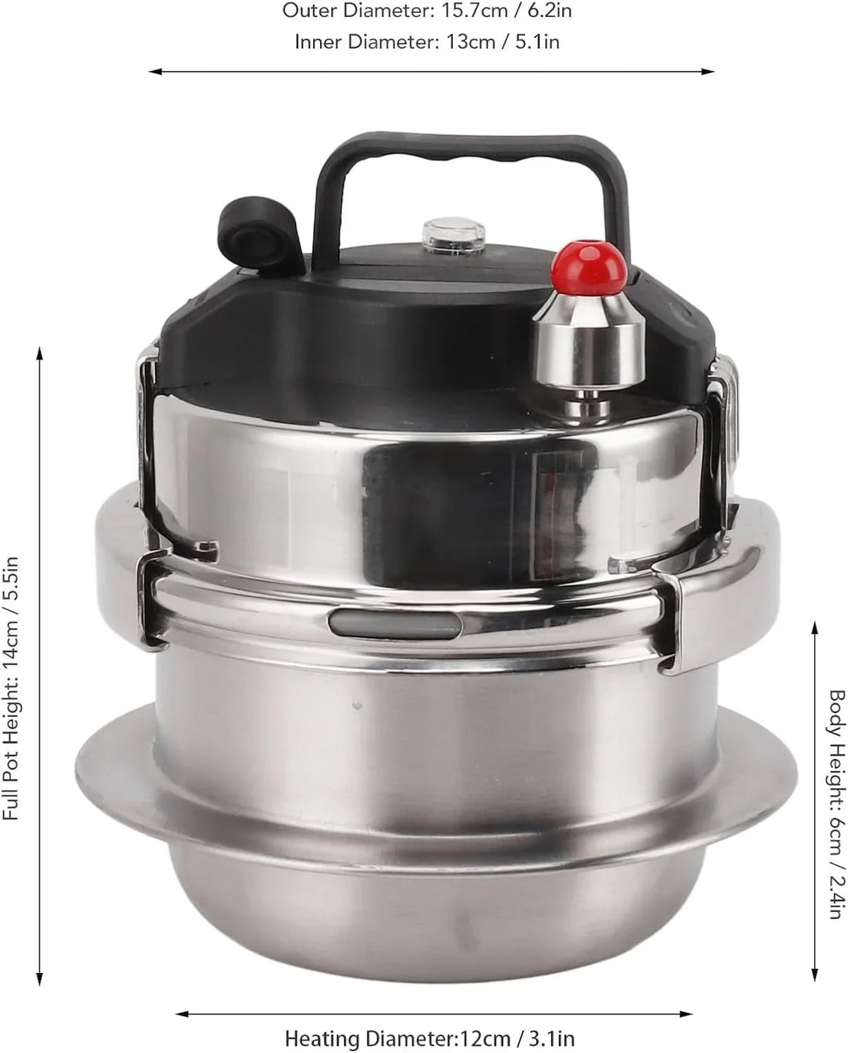 stainless-steel-pressure-cooker-0-8l-high-pressure-stew-quick-cooking-for-gas-induction-suitable-outdoor-kitchen-use-easy-lid-unlocking-function
