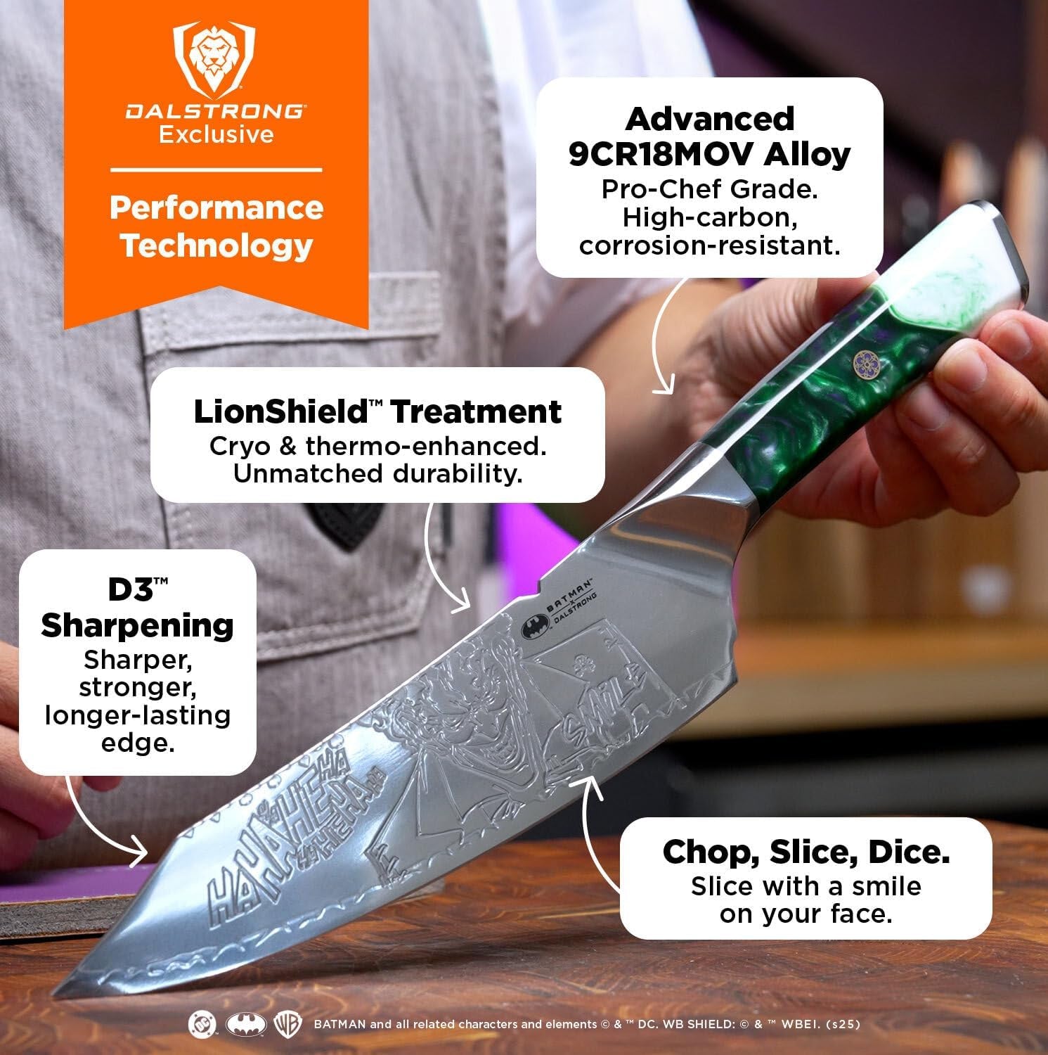 joker-edition-8-chef-knife-dc-official-license-5-layer-9cr18mov-stainless-8-12-edge-unique-joker-art-resin-handle-for-collectors-gift-giving-real-kitchen-use