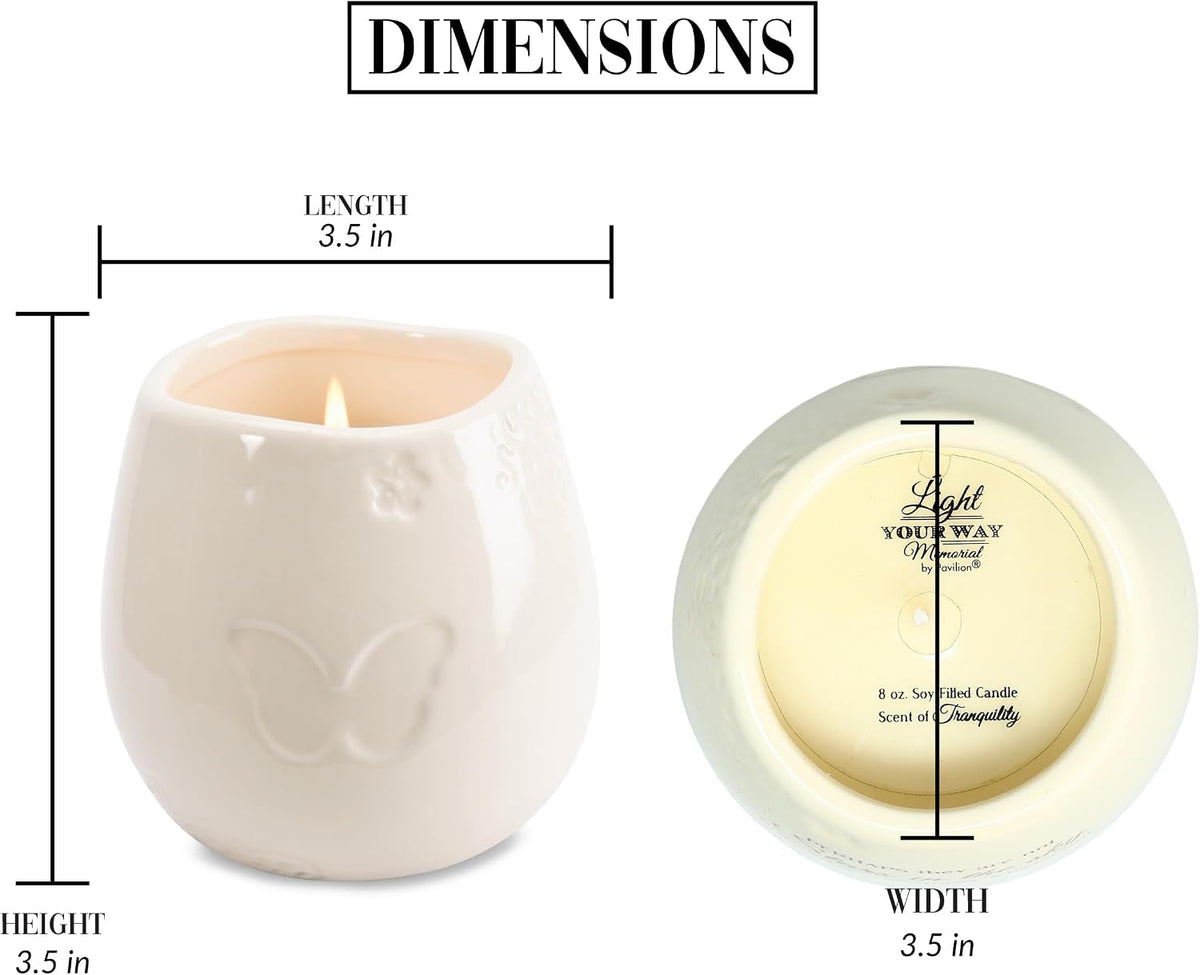 pavilion-in-memory-a-bit-of-heaven-19177-white-ceramic-candle-with-soy-wax-in-a-delicate-floral-scent-thoughtful-sympathy-remembrance-and-condolence-gift-8-ounces
