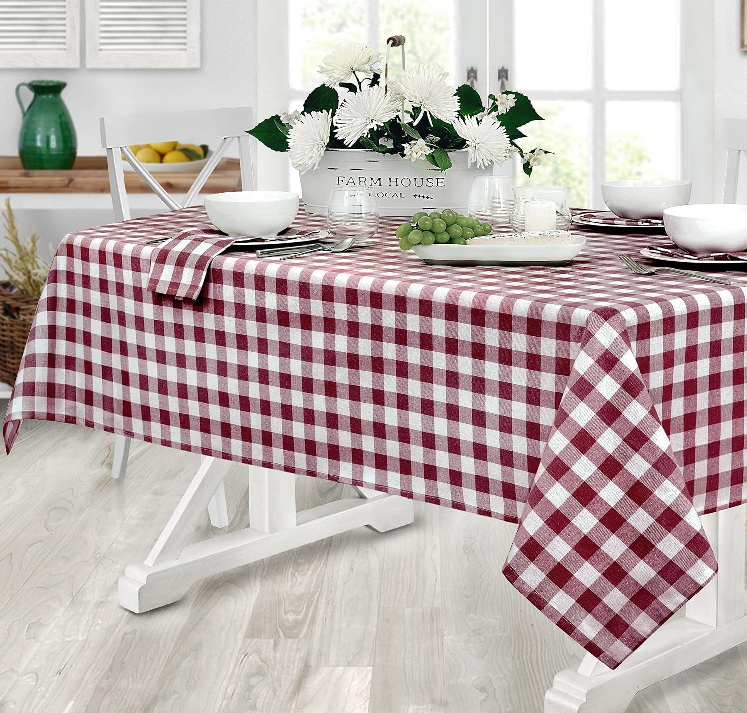 country-rustic-buffalo-plaid-cotton-tablecloth-52-x-70-inch-rectangle-burgundy-checkered-cottage-gingham-easy-care-dining-table-cover