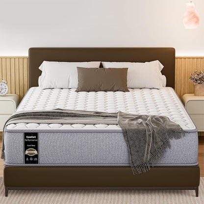 , 7-Inch Medium Firm High Density Foam Mattress, Comfortable Mattress for Cooler Sleep, Supportive & Pressure Relief, Full XL, White1
