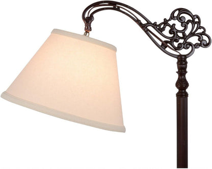 Uno Beige Linen Lamp Shade Floor Lamp Replacement Shade down Bridge Shade1