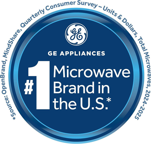 GE Countertop Microwave Oven, 700 Watt, 0.7 Cu. Ft., Black, GCHK07N1WBB | 4 Convenience Cook Settings, One-Touch Controls, Child Lock Technology, Glass Turntable, for Kitchen, Dorm, Office, Apartment5