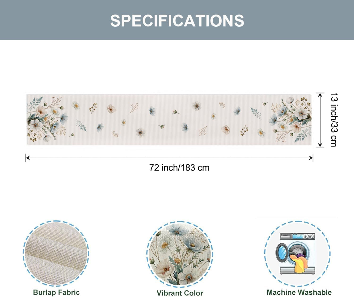 spring-blue-white-floral-table-runner-13x72-inch-anemone-flowers-leaves-kitchen-dining-table-decoration-for-indoor-outdoor-home-party-decor