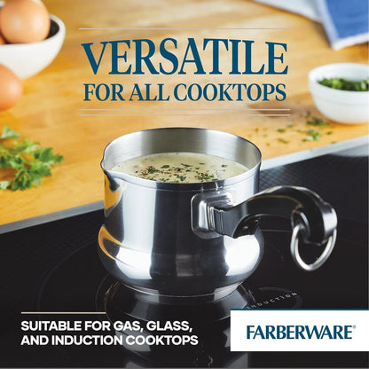 Classic Series Stainless Steel Butter Warmer, Melting Pot, Milk Warmer Pot3