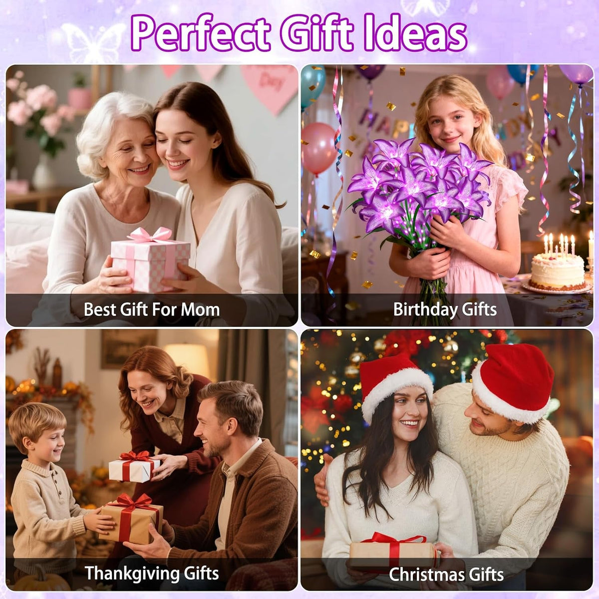 solar-lights-outdoor-gift-for-women-mom-grandma-wife-daughter-4-pack-16-solar-purple-lily-flower-lights-solar-flower-light-waterproof-outside-decor-stake-light-for-landscape-yard-patio-lawn-garden