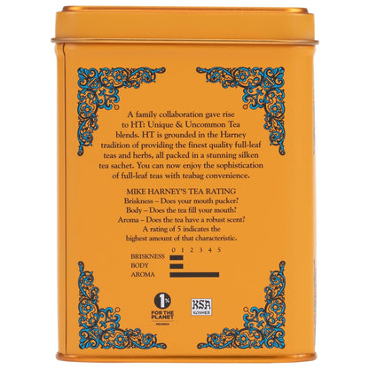Harney and Sons Decaf Hot Cinnamon , Decaf Flavored Black 20 Sachets per Tin 1.4Oz | Decaffeinated Black Tea, Cinnamon, Orange Peel & Cloves, Naturally Sweet2
