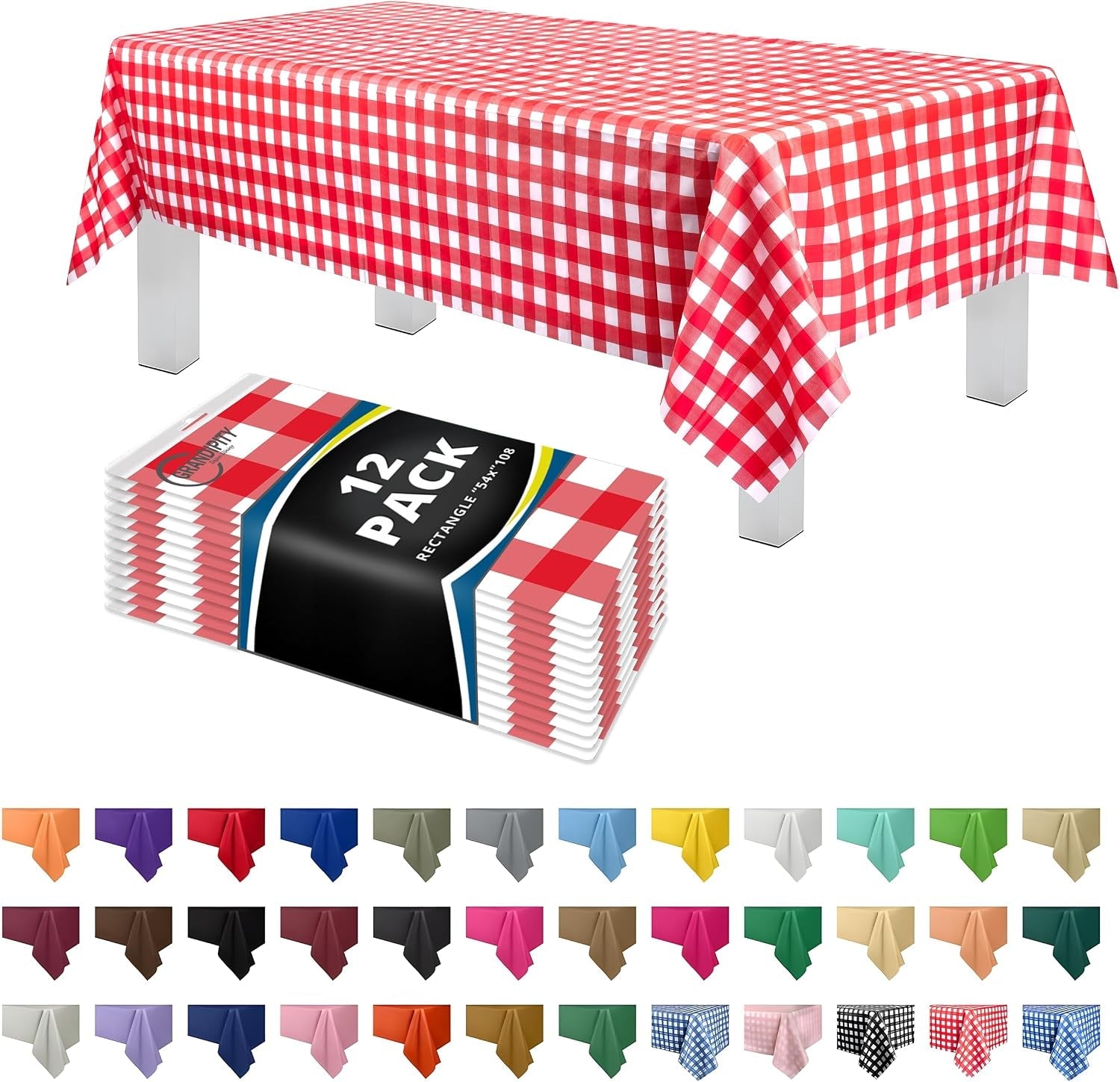 plastic-table-cloth-disposable-12-pack-54-x-108-rectangle-red-gingham-plastic-table-covers-durable-disposable-tablecloths-fade-and-tear-resistent-table-cover-for-party-event
