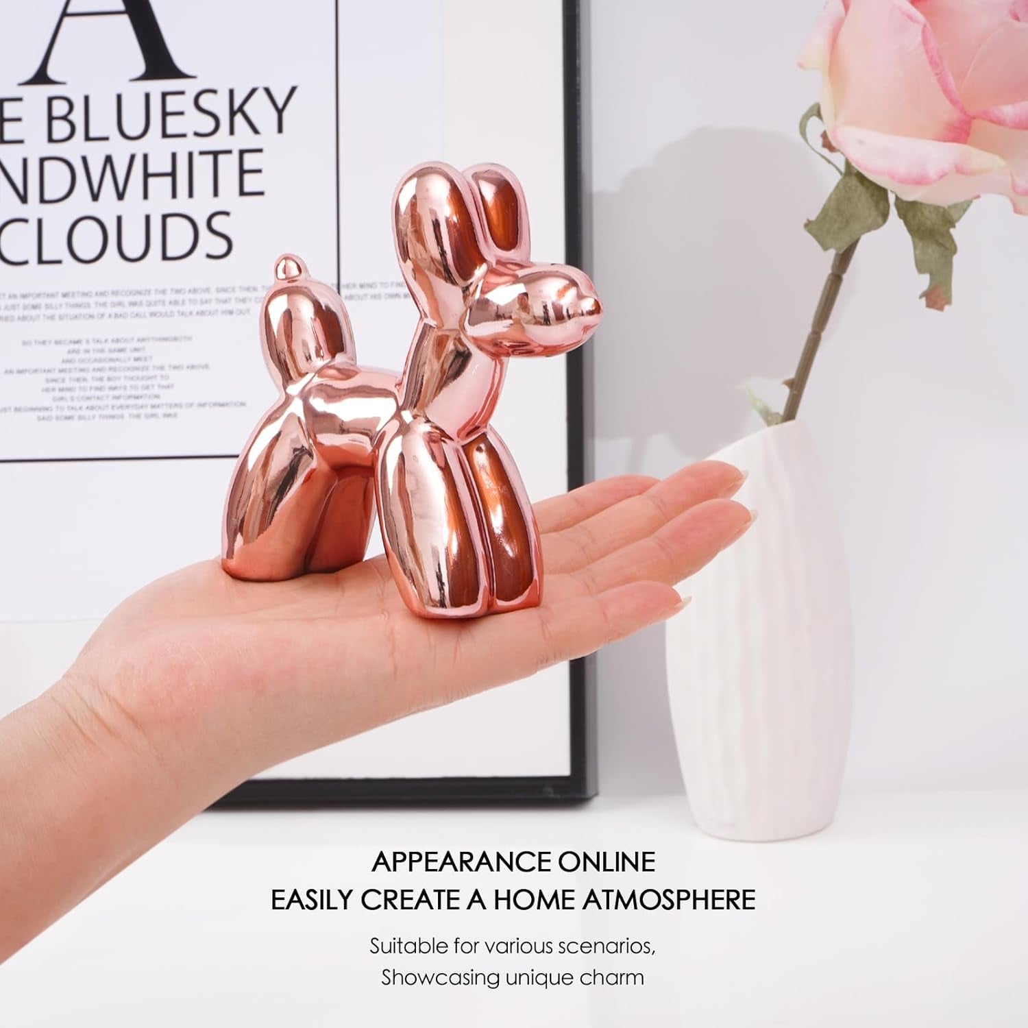 cute-ceramics-pink-balloon-dog-statue-crafts-living-room-desktop-decorations-handmade-modern-small-ceramic-animal-statue-ornament-home-decor-accents-pink-balloon-dog
