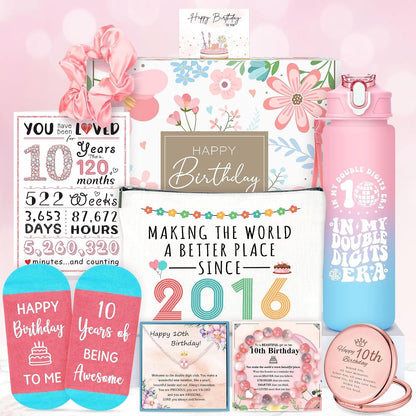 10 Year Old Girl Birthday Gift for 10 Years Old Girls Gifts Trendy Stuff Happy 10Th Birthday Gifts for Girls Popular Ten Year Olds Girl Gift Ideas Cute Double Digits Decorations Presents Accessories1