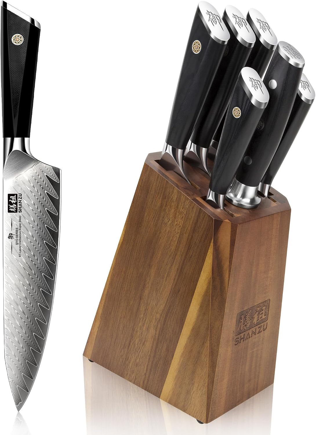 7-piece-damascus-knife-set-professional-kitchen-knife-sets-for-chefs-japanese-10cr15mov-super-steel-knife-block-set-with-g10-handle-gyo-series
