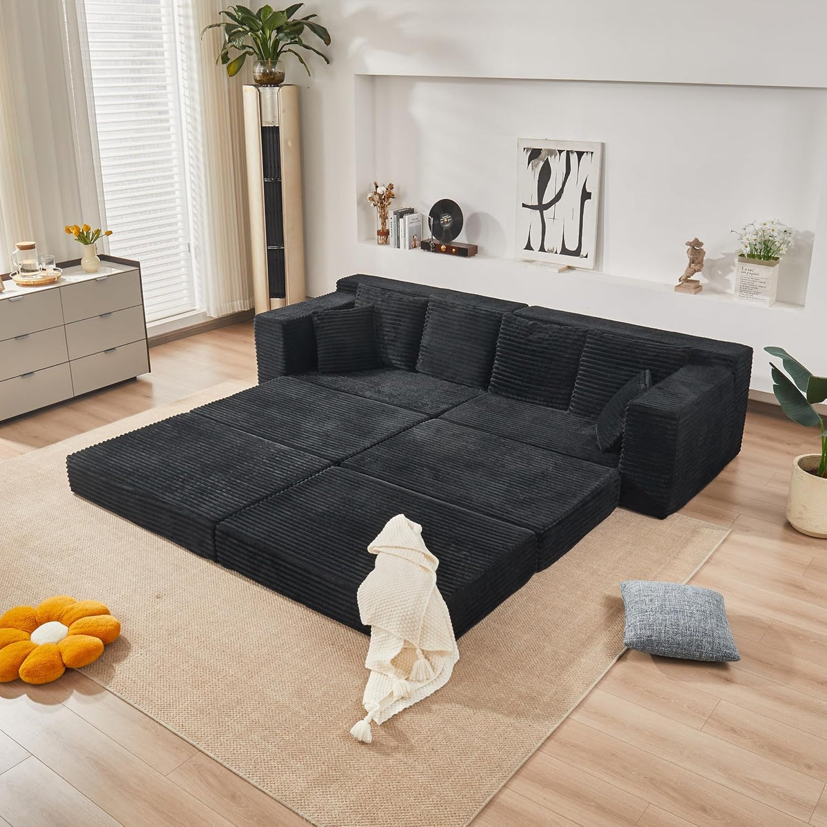 106-convertible-futon-sofa-bed-boneless-couch-for-living-room-black