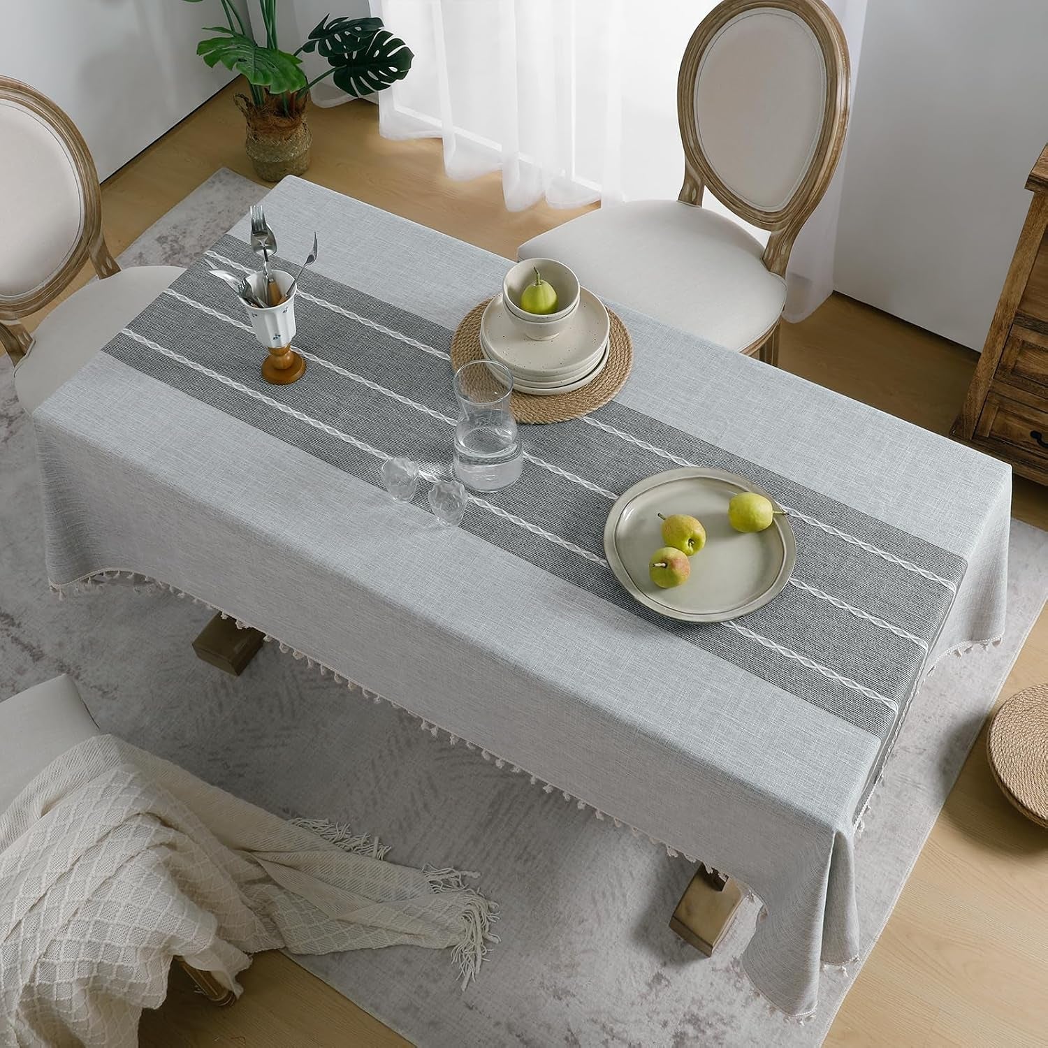 outdoor-linen-tablecloth-rectangle-waterproof-cotton-boho-farmhouse-table-cloths-with-tassel-heavy-weight-wrinkle-free-table-cover-for-picnic-camping-dining-55-x-70-inch-grey-lines