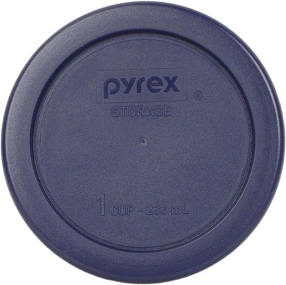 6 Piece Blue Food Storage Lid Set - Made in USA | Bpa-Free Plastic | round Shapes | Fits 7202 | 7200 & 7201 Glass Bowls | Dishwasher Safe4