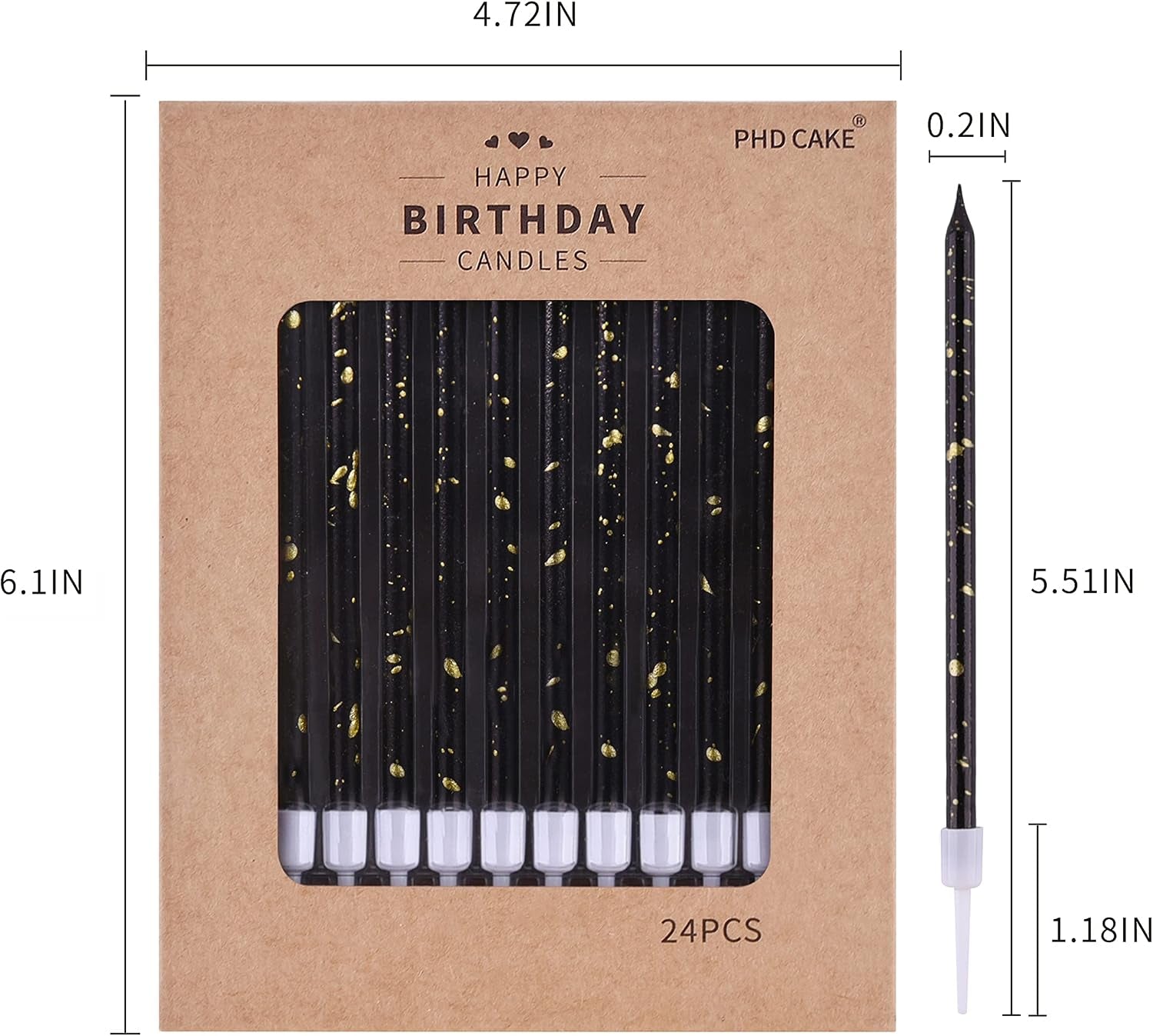 black-gold-long-thin-birthday-candles-cake-candles-birthday-parties-wedding-decorations-party-candles