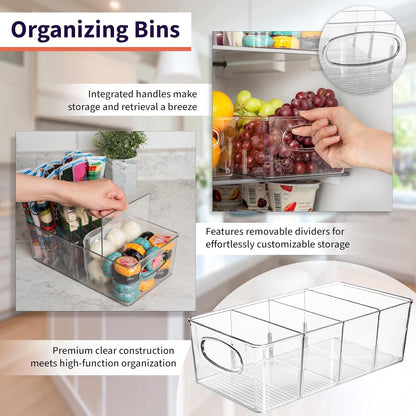 Pantry Organizers and Storage and Cabinet Organizer, 2 Pack3