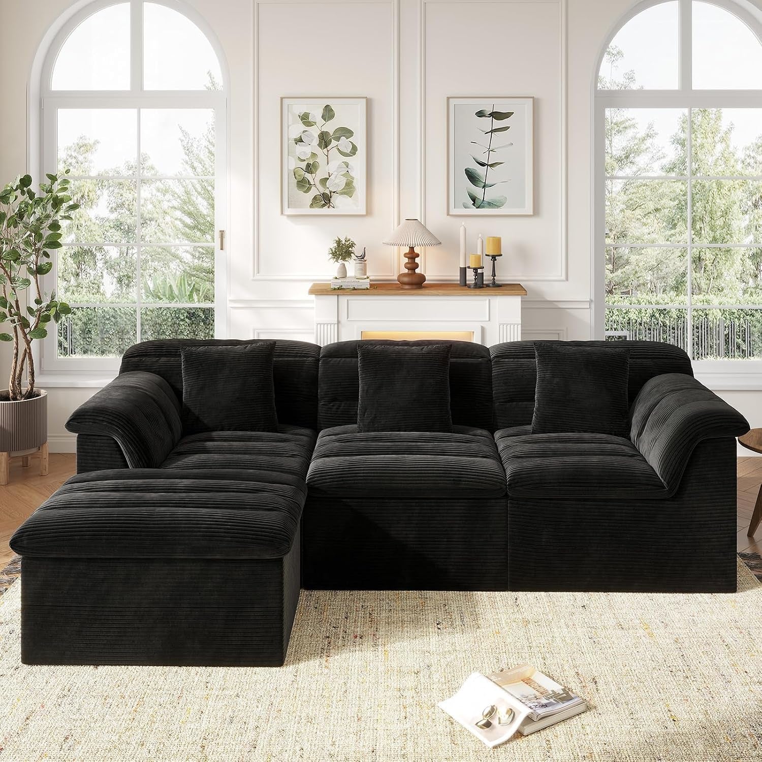 112-modular-cloud-sectional-couch-with-ottoman-modern-upholstered-compressed-sofa-with-deep-seat-comfy-l-shape-corduroy-couches-for-living-room-no-assembly-required-black