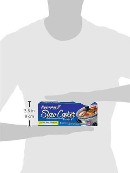 Kitchens Slow Cooker Liners, Regular (Fits 3-8 Quarts), 6 Count (Pack of 2)11
