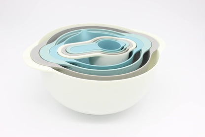 Plastic Nesting Bowls Set, 8 Pieces2