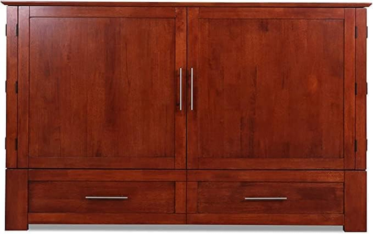emurphybed-daily-delight-murphy-cabinet-chest-bed-with-charging-station-8-inch-queen-cherry