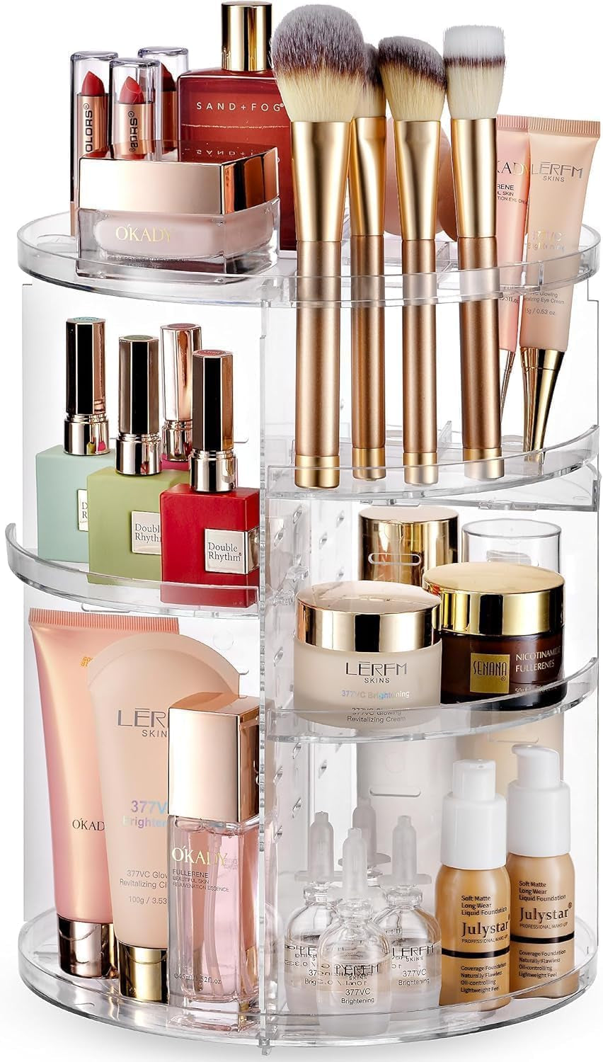 360-rotating-makeup-organizer-countertop-adjustable-shelf-clear-cosmetic-perfume-skincare-storage-vanity-countertop
