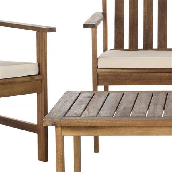4 Piece Outdoor Seating Set, Durable Patio Furniture with Coordinated Design, Includes Chairs and Table for Relaxation, Stylish Modern Decor for Deck, Patio, Garden or Outdoor Spaces3