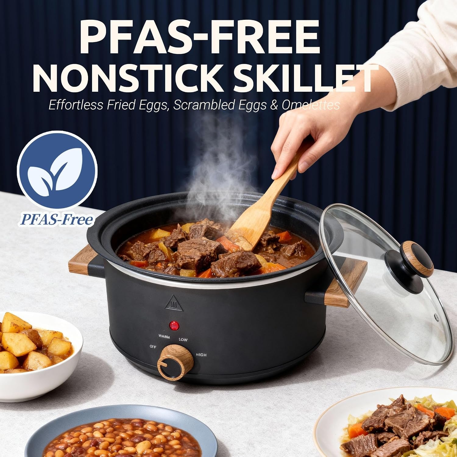3-quart-small-electric-slow-cooker-3-heat-settings-manual-dial-lightweight-aluminum-inner-pot-easier-to-lift-than-ceramic-pots-dishwasher-safe-pot-glass-lid-ideal-for-1-2-people