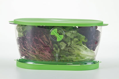 Prep Solutions by  Lettuce Keeper Produce Storage Container, 4.7 Quarts, Green (LKS-06)3
