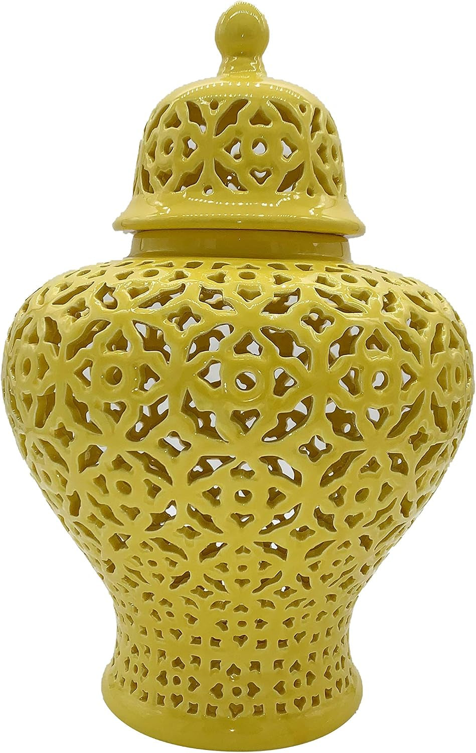 19-5-lattice-ginger-jar-with-lid-stunning-home-decor-with-intricate-mediterranean-inspired-lattice-work-living-room-and-kitchen-decoration-19-5-yellow
