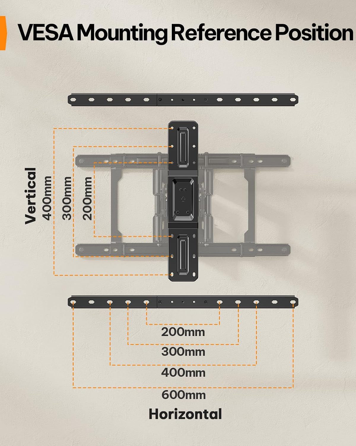 ultra-slim-tv-wall-mount-1-1-low-profile-for-42-90-tvs-fits-16-24-studs-full-motion-tv-mount-wall-bracket-with-dual-articulating-arms-swivel-tilt-max-vesa-600x400mm-holds-132lbs
