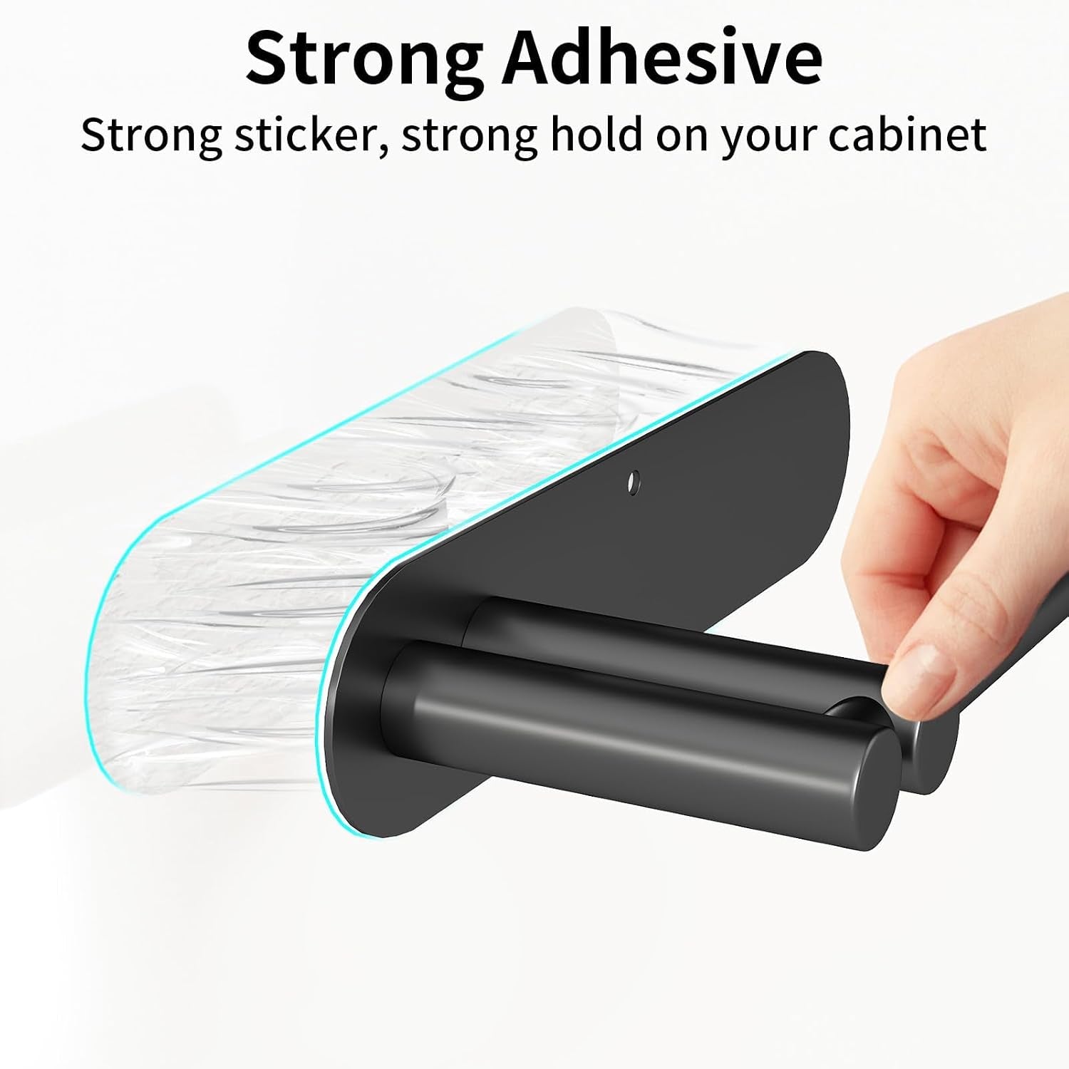 paper-towel-holder-under-cabinet-upgraded-dual-rod-adhesive-paper-towel-holder-with-longer-base-stainless-steel-wall-mounted-holder-for-kitchen-towels-no-drill-black