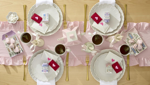 French Perle Scallop White Dinnerware Set with Accent Plates7