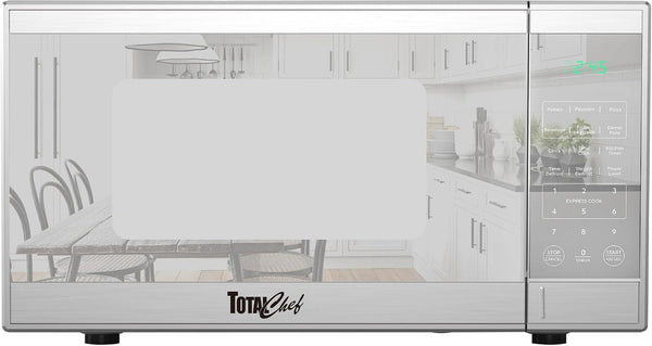 0.9 Cu Ft Microwave Oven – Compact Countertop Kitchen Appliance, Small Stainless Steel Microwave with Digital Touch, Pre-Set Functions, 10.6” Turntable, 900 Watt1