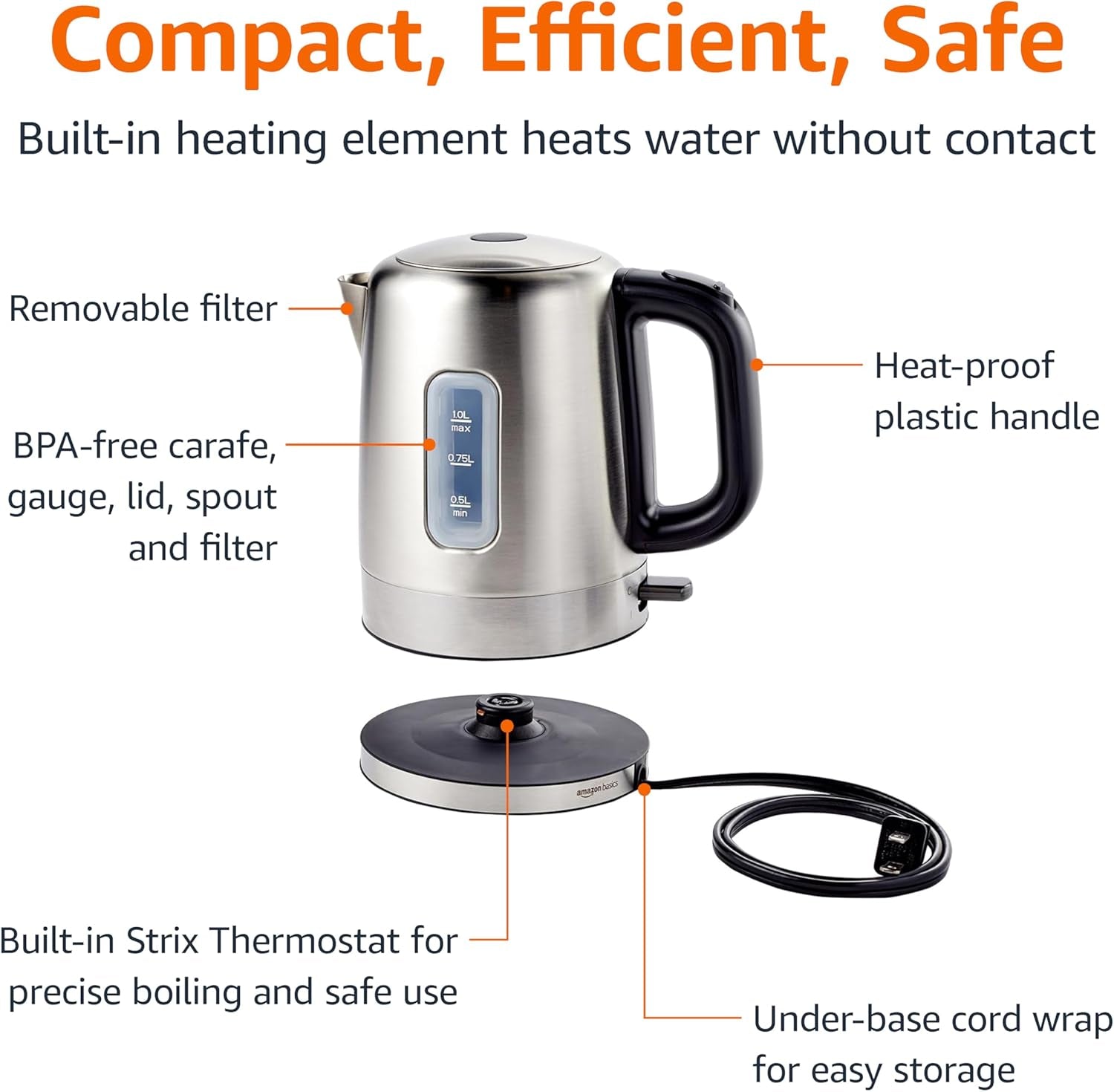 electric-stainless-steel-kettle-for-tea-and-coffee-bpa-free-fast-boiling-auto-shut-off-1-liter-1500w-black-and-silver
