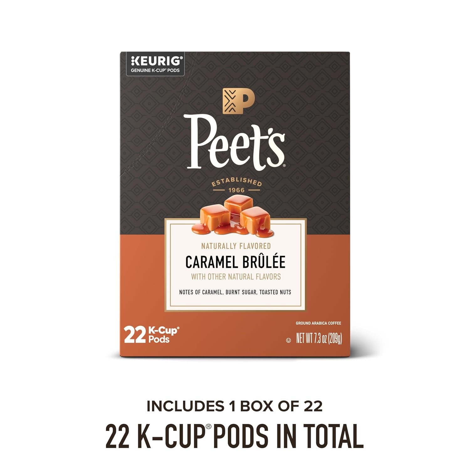 peets-coffee-flavored-light-roast-keurig-k-cup-pods-arabica-coffee-natural-flavors-caramel-brulee-22-count-1-box-of-22-pods