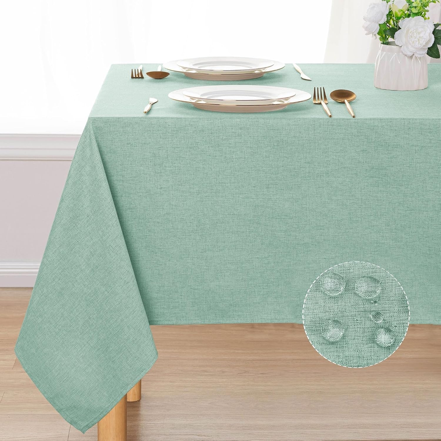 rectangle-faux-linen-tablecloth-waterproof-spill-proof-wrinkle-and-stain-resistant-table-cloth-washable-decorative-farmhouse-table-cover-for-kitchen-dining-party-52-x-70-inch-sage-green