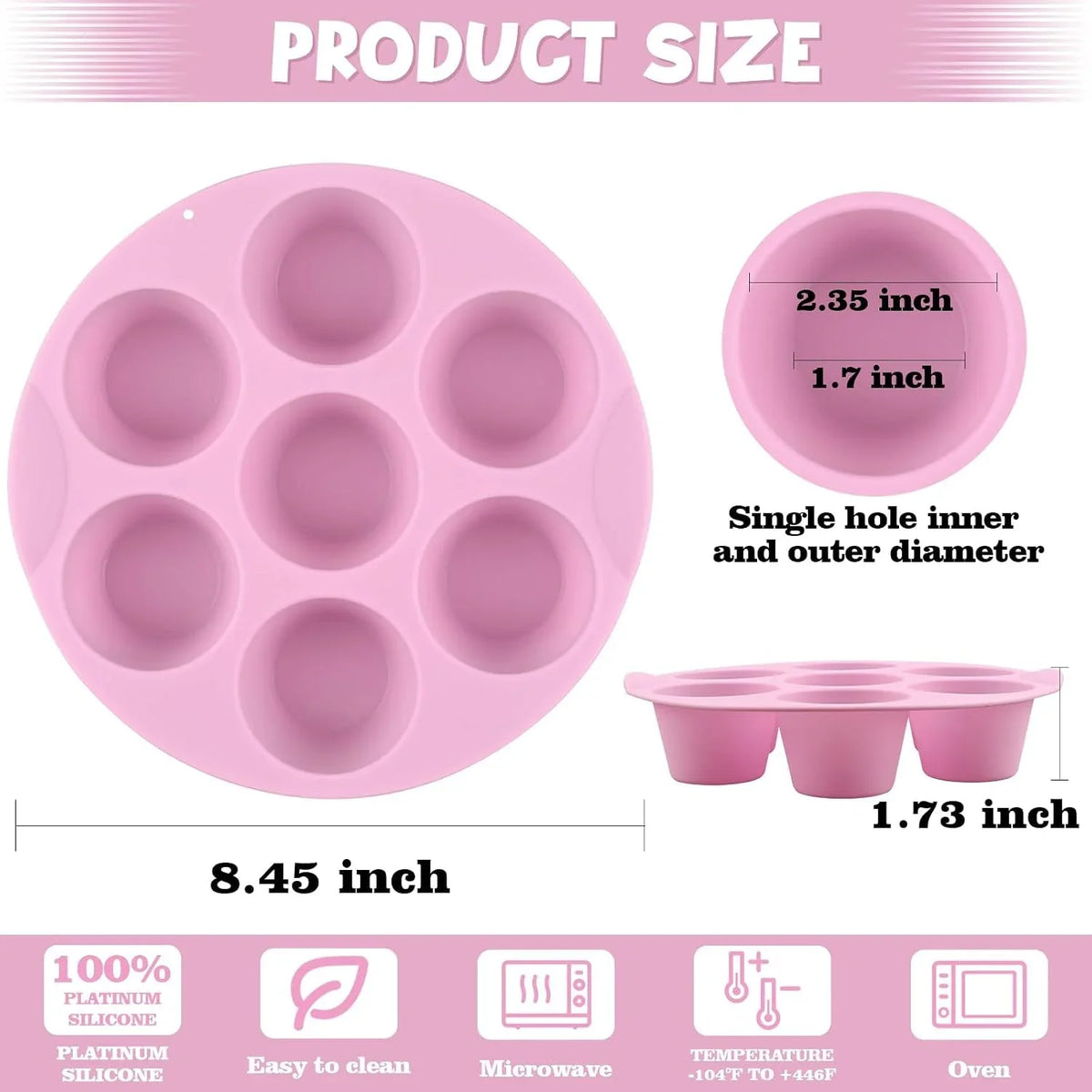 2-pack-silicone-egg-bite-molds-for-air-fryer-nonstick-7-cups-air-fryer-muffin-pan-for-baking-egg-bite-mini-muffins-tart-mini-cupcake-and-quiche-pink-green