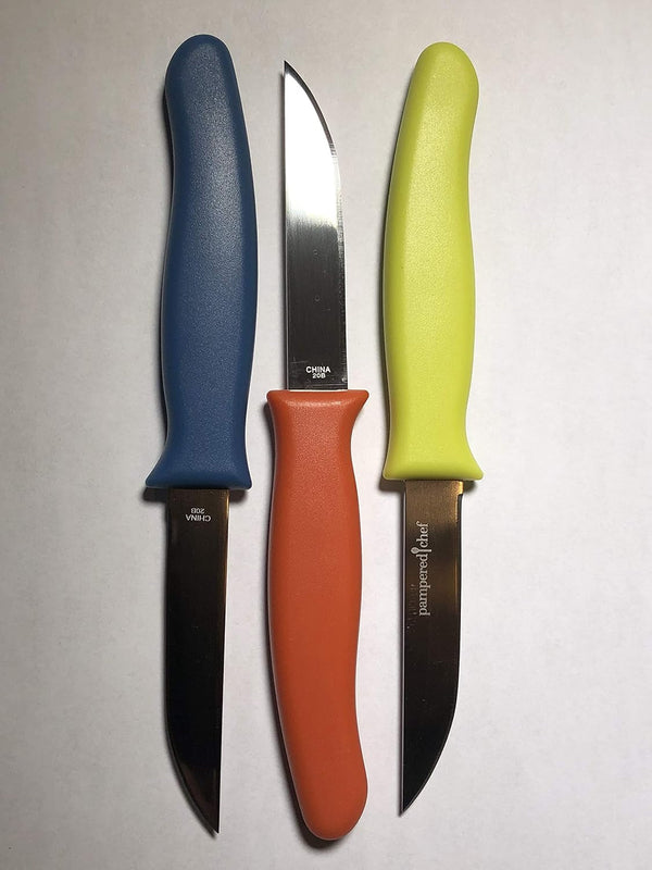 SET of #3 KITCHEN PARING KNIFE SET. # 1000353