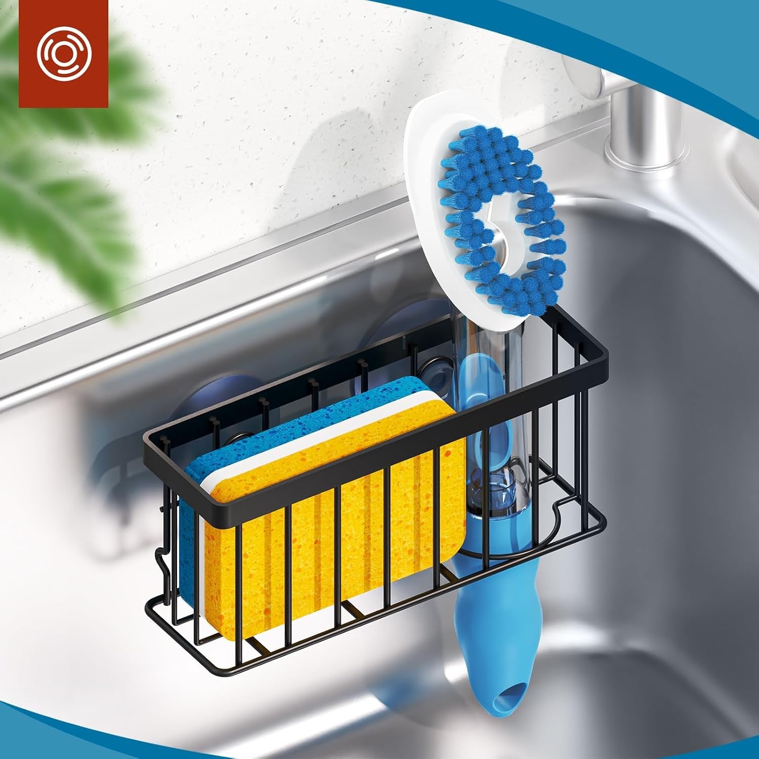 sponge-holder-for-kitchen-sink-sink-caddy-organizer-with-suction-cups-adhesive-strips-dish-sponge-holder-design-for-sponges-scrubber-stoppers-black