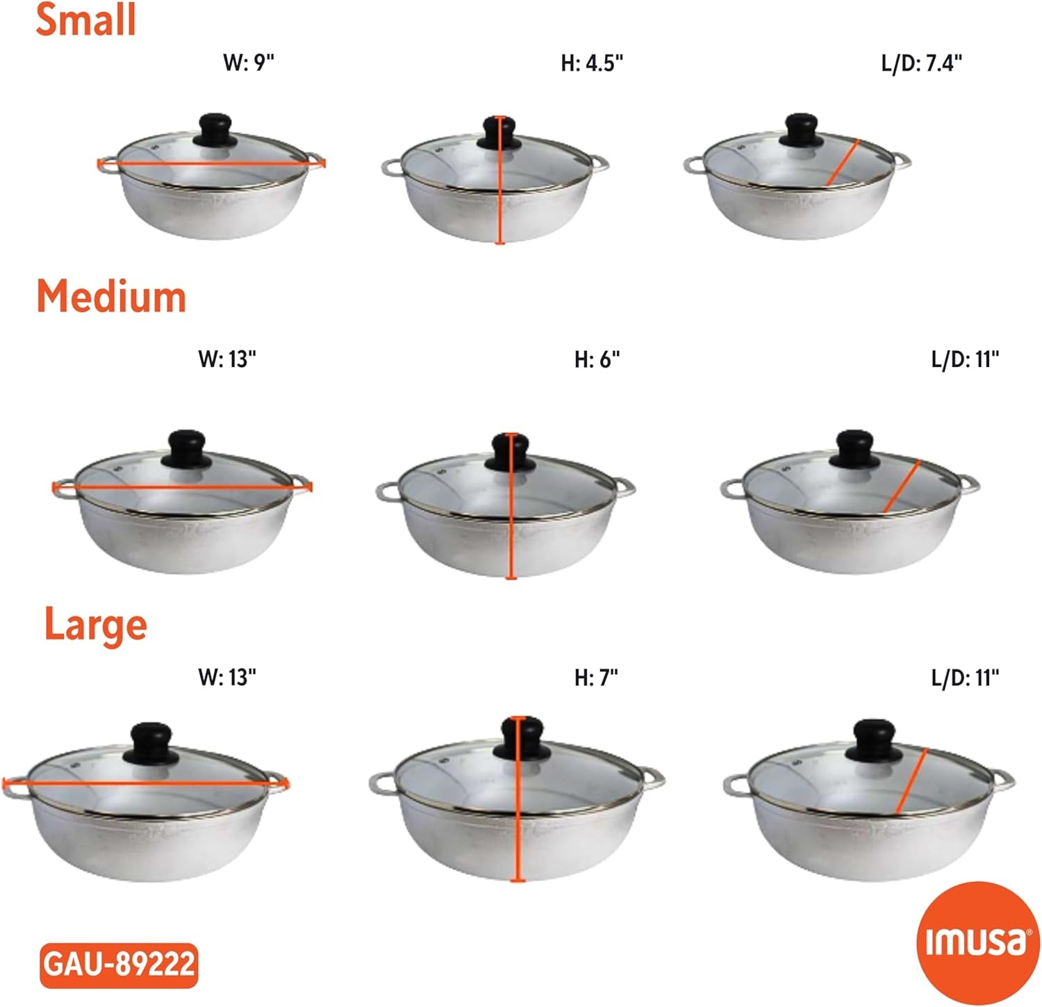 1-5-2-5-5-2-qt-cast-aluminum-caldero-3-piece-set-with-glass-lid-polished-finish-glass-lid-with-riveted-handles-ideal-for-rice-and-stews-perfect-for-serving-medium-and-small-groups