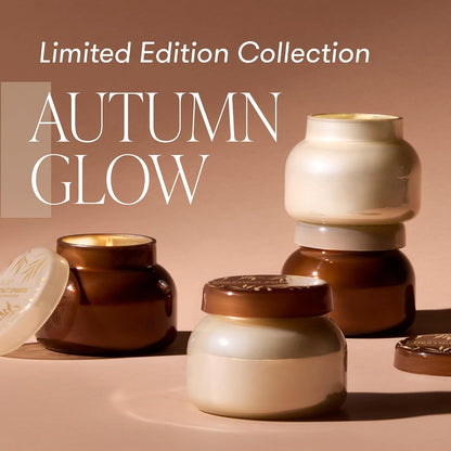 Capri Blue Autumn Glow Fall,Soy Wax Blend Candles, Home Decor Gifts for Women & Men, Notes of Roasted Chestnut, Bitter Orange, & Black Cardamom (Chestnut Embers, 19 Oz)6