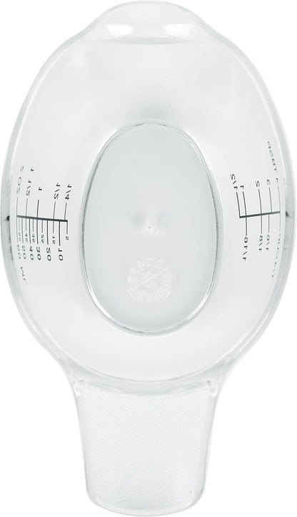2 Oz Measuring Cup, 1/4 Cup Acrylic Measuring Cups, Clear3