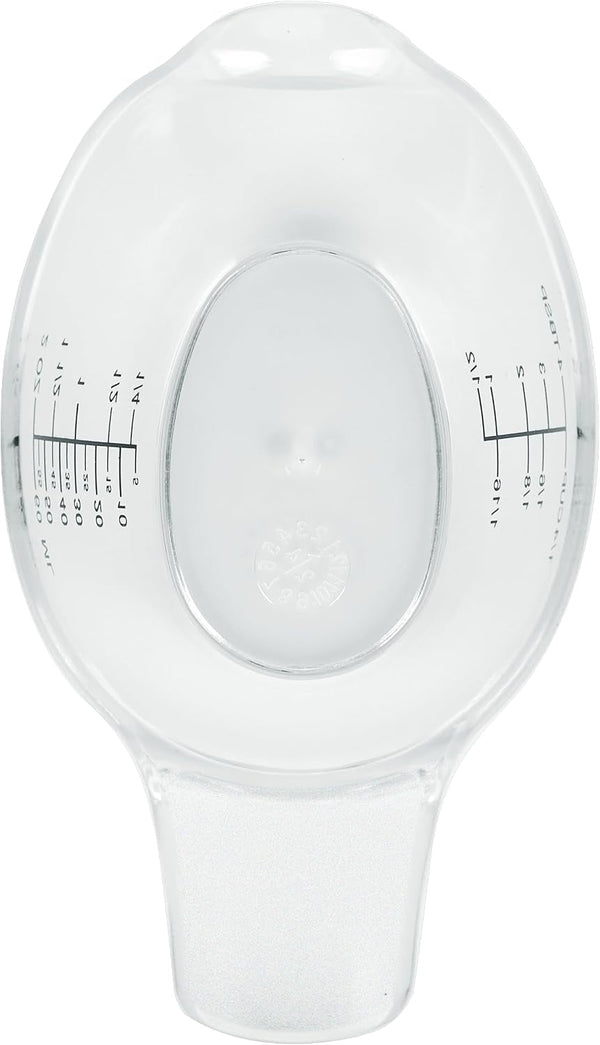 2 Oz Measuring Cup, 1/4 Cup Acrylic Measuring Cups, Clear3