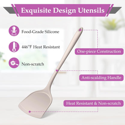 Colorful Kitchen Cooking Utensils Set, 8Pcs Silicone Utensils Set4
