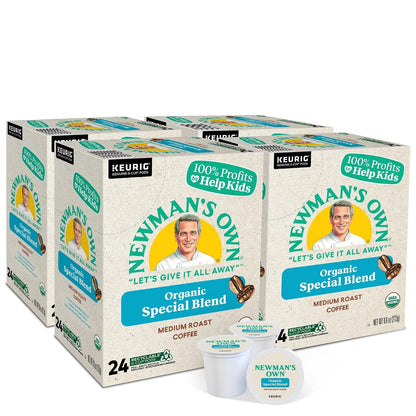Newman'S Own Organics Special Blend Keurig Single-Serve K-Cup Pods, Medium Roast Coffee, 96 Count2