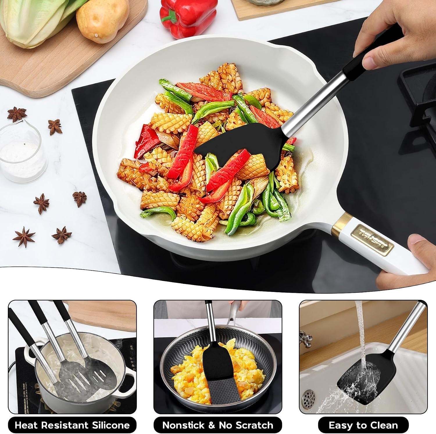 kitchen-utensils-set-15-pcs-silicone-cooking-utensils-set-with-holder-and-heat-resistant-stainless-steel-handle-for-nonstick-cookware-black