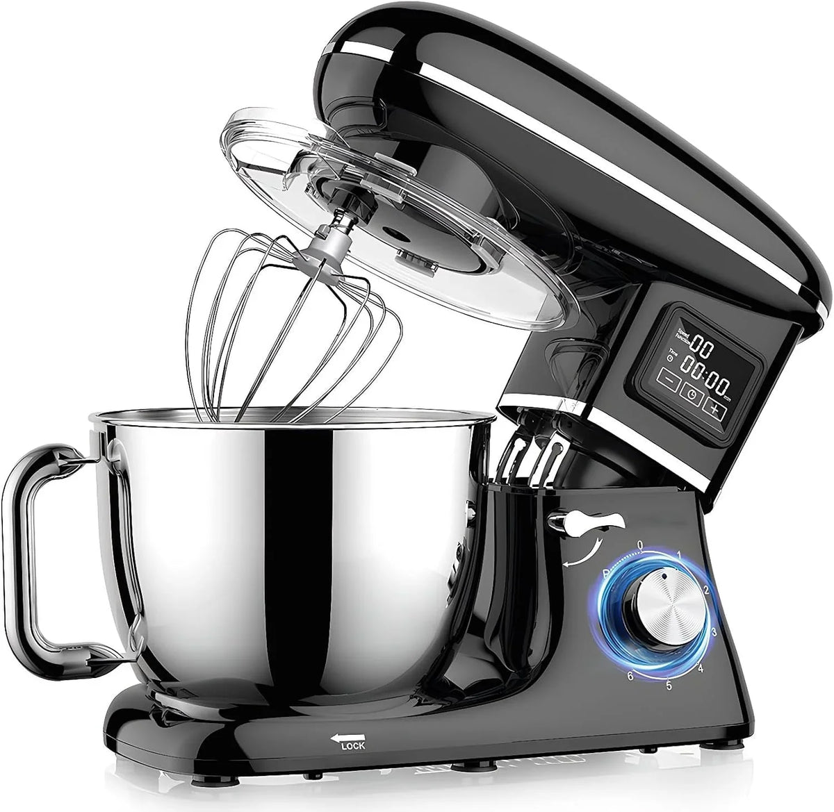 electric-stand-mixer-with-led-display-timer-6-5qt-bowl-stainless-steel-1350w-6-speeds-kitchen-stand-up-mixer-for-baking-cakes-cookie-bread-salad-food-with-egg-whisk-dough-hook-beater